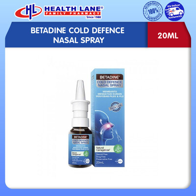 BETADINE COLD DEFENCE NASAL SPRAY (20ML)